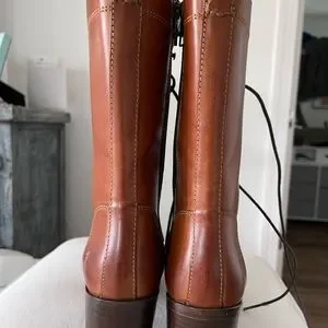 Frye Shoes Frye Kendall Lace Up Leather Boots Nwot Poshmark - Main Image